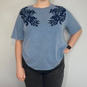 Zara Flower Design T-shirt